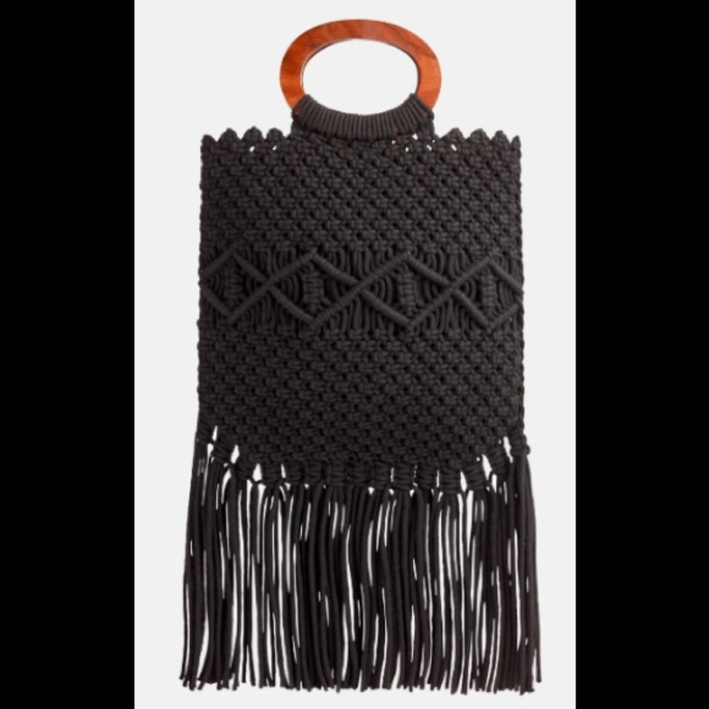 Danielle Nicole Macrame Handbag
